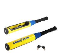 Goodyear Verrou de volant style batte de baseball - Sécurité du véhicule robuste | Ajustement universel | Protection antivol durable | Design réglable pour antivol de voiture et camions | Solide et