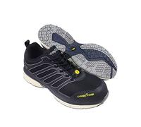 Goodyear Workwear GYSHU1592 Hommes Métal libre Eau de sécurité résistant à chaussures composite léger Toe flexible Semelle intermédiaire formateur S3 / SRC/HRO/ESD, Bleu, Royaume-Uni 7 UE 41