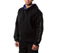 Goodyear Workwear GYSWT023 Hommes capuche à fermeture éclair thermique à capuche travail avec poches latérales, Noir, X-Large