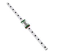 GooEquip MGN12H Mini guide linéaire 250 mm, 300 mm, 350 mm, 400 mm, 450 mm, 500 mm, 550 mm, 600 mm, 800 mm, avec bloc de chariot MGN12H pour imprimante 3D et machine CNC XYZ (500 mm, rail + MGN12H)