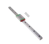 GooEquip MGN9H Mini guide de rail linéaire miniature 400 mm avec bloc de chariot MGN9H pour imprimante 3D DIY et machine CNC XYZ (400 mm, rail + MGN9H)