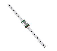 GooEquip Mini Guide de Rail Linéaire MGN12H - 250 mm - Avec Bloc de Chariot - Pour Imprimante 3D DIY et Machine CNC XYZ