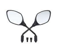 GOOFIT 10mm Moto Rétroviseur latéral 360 degrés De Rotation M10 Remplacement pour SX150 150X 150 UTV Moped ATV Scooter Suzuki Large displacement Motorcycle Quad Pit DirtBike black