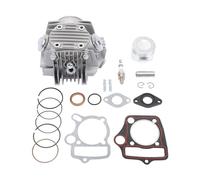 GOOFIT 110cc 125cc Culasses de cylindre avec joints pistons Ensemble culasse bougie d'allumage et ensemble de montage Remplacement pour motocross scooter et dirt bike ATV Go kart