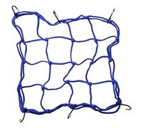 GOOFIT 12 * 12 Pouce Filet à Bagages 30.5 * 30.5cm Filet de Transport Bleu Remplacement pour Moto