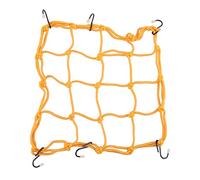 GOOFIT 12 * 12 Pouce Filet à Bagages 30.5 * 30.5cm Filet de Transport Jaune Remplacement pour Moto