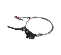 GOOFIT 1200mm Leveau d'embrayage hydraulique Leveau de réservoir de fluide de maître cylindre Remplacement pour 125cc - 250cc Moteur Vertical Off Road Motocycle Pit Dirt Bike Motocross ATV Quad Noir