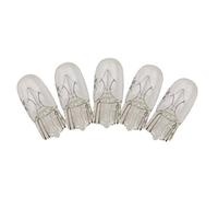 GOOFIT 12V 10w Ampoules d'instrument Phare lampe halogène 5pcs Remplacement pour Scooter Pite Bike