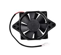 GOOFIT 12V DC Radiateur place ventilateur de refroidissement Remplacement pour Motorcycles