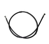 GOOFIT 1550 mm Flexibles pour moto Tuyau de conduite d'huile de frein hydraulique Remplacement pour Moto Scooter Noir