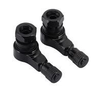 GOOFIT 2 Adaptateur d'extension de Valve de Pneu Pneumatique 90 degrés Alliage 11.3mm Remplacement pour Auto Moto degrés Remplacement pour Moto