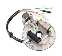 GOOFIT 2-Coil Magneto stator Remplacement pour 50 CC 70 CC 90 CC 110 CC 125 CC Kick Start ATV Dirt Bike et Go Kart