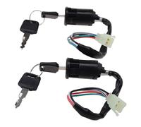 GOOFIT 2 Ensembles 4Pin Commutateur de allumage Ensemble de Remplacement pour 50cc 70cc 90cc 110cc 125cc VTT Vélo de Poussière Vélo de Poche Fait en Chinois
