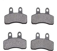 GOOFIT 2 Ensembles de Remplacement de Chaussure de plaquette de Frein à Disque de Moto pour 110cc 125cc Taotao Roketa Dirt Bike Pit Bike