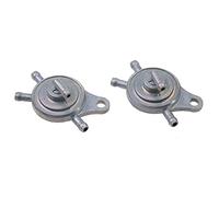 GOOFIT 2 pièces Moto 3 Voies Pompe à Essence à Vide Petcock Remplacement pour GY6 50cc 70cc 90cc 110cc 125cc 150cc Roketa Sunl Taotao Chinois ATV Scooter