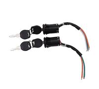 GOOFIT 2 Set 3 Fils Interrupteur d'allumage à clé Remplacement pour Motos Dirtbike ATV Quad Go Kart PitBike