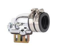 GOOFIT 2 Stroke Jog 50cc collecteur d'admission avec Reed Valves Remplacement pour Scooter de vélomoteur