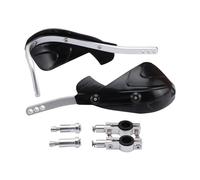 GOOFIT 22mm Protège Main Guidon Protektor Main Groupe avec Levier en Alliage Aluminium Remplacement pour Motocross Moto Pit Dirt Bike ATV Noir
