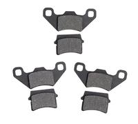 GOOFIT 3 Ensembles de Moto de Frein de Frein Disque de Frein de Disque pour 50cc 70cc 90cc 110cc 125cc de Poche Mini Moto Moto VTT Aller Kart saleté vélos quadries quadries de Dune Buggy 4 Roues