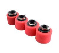GOOFIT 35mm 38 42 48mm Rouge Filtre À Air Racing Moto Scooter Vélo Dirt Pit ATV Remplacement pour GY6 50cc