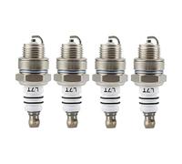 GOOFIT 4 Pcs Set Bougies d'allumage L7T Remplacement pour Moteur 2 Temps 33cc 43cc 47cc 49cc ATV cyclomoteur Scooter Super Poche Motor Pocket Bike