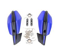 GOOFIT 7/8 "22 MM protège-Mains Motocross Guidon Brosse à Main Protection Remplacement pour Motocross Dirt Bike ATV Hors Route Bleu