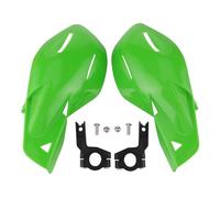 GOOFIT 7/8" Motocyclette Gardes-Mains Guidon Main Brosse Gardes Protecteur Gardes-Mains Assy Remplacement pour Motocross Motocycle Off-Road Pit Dirt Bike ATV Vert