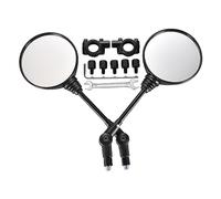 GOOFIT 8/10mm Base de Montage en Alliage Vis de Conversion Rétroviseurs latéraux Réglage à 360 Guidon Rotatif Remplacement pour Moto Quad Scooter Cyclomoteur Go Kart Buggy Pit Dirt Bike ATV UTV