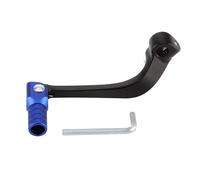 GOOFIT Bleu Noir Engrenage Levier de Déplacement en Alliage D'Aluminium Déplacement Pied Pliable Remplacement pour CRF110 Quad Dirbike 110cc 50cc 70cc 125cc PitBike Motocyclettes ATV