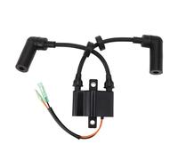 GOOFIT Bobine d'Allumage Assy Unité CDI Remplacement pour 4 Temps 9.9HP 15HP F9.9 FT9.9 F15 Hors-bord 2005-2006 Moteur OEM 66M-85570-00 66M-85570-01 66M-85570