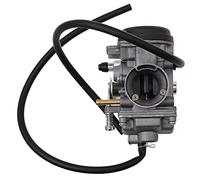 GOOFIT Carburateur minimoto 30 mm Filtre à air 45 mm Pit Bike Remplacement pour 200 CC 250 CC 2001 - 2017 TK250 TW200 Scooter et cyclomoteur ATV Quad Go Kart Argenté