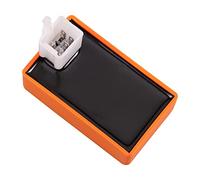 GOOFIT Cdi Orange modifié par Courant Alternatif à 5 Broches Remplacement pour Chariot de véhicule Tout-Terrain à Moteur Horizontal 50cc 125cc ATV