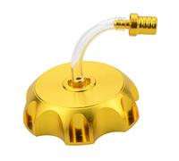 GOOFIT CNC Valve Bouchon Réservoir Réservoirs de Carburant Air Vent 50cc 70cc 90cc 110cc 125cc 250cc Remplacement pour Taotao Roketa Apollo SSR Chinois KLX110 TTR110 XR CRF Dirt Pit Bike Gold