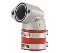 GOOFIT Collecteur D'admission De Carburateur De Moto Rouge Tuyau D'admission Remplacement pour GY6 150