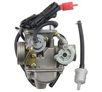 GOOFIT Démarreurs à froid de carburateur PD24J de 24mm Remplacement pour GY6 4 stroke 125cc 150cc 152QMI 157QMJ ATV Go Kart Moped Motorcycle Scooter