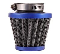 GOOFIT Filtre à Air 35mm Filtre d'Air Pour Moto En Métal Bleu Remplacement pour 50cc 70cc 90cc 110cc PZ16 PZ19 PZ22 Carburetor DirtBike ATV Scooter