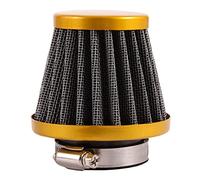 GOOFIT Filtre à Air 35mm Gloden en MéTal pour Moto 50cc 70cc 90cc 110cc PZ16 PZ19 PZ22 Carburateur Scooter Dirtbike ATV