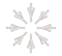 GOOFIT Filtre à Carburant en Ligne 6mm 1/4" 10 PièCes/Ensemble Universel De Remplacement De Filtre à Huile De Moto pour ATV Quad Cyclomoteur Scooter Dirt Pit Bike