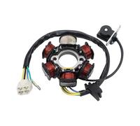 GOOFIT Générateur D'allumage de Stator Magnétique à 6 Bobines Remplacement pour GY6 50cc 70cc 90cc 110cc 125cc Motocyclette ATV Vélo de Saleté Pleine Bobine de Vague