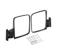 GOOFIT Golf Cart Side Mount Mirror Rearview Convex Mirrors Replacement pour Les Accessoires de Chariot de Golf UTV de La Voiture de Club