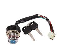 GOOFIT Interrupteur à clé d'allumage 6 fils Remplacement pour mini vélo 2 temps Taotao Roketa Sunl Kazuma Baja Pocket Bike