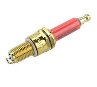 GOOFIT Iridium Puissance Bougie Allumage D8TC Rouge Bougie Motor Scooter Remplacement pour Moto ATV UTV Quad Pit Dirt Bike Go Kart
