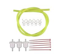 GOOFIT jaune moto gaz carburant filtre ligne pinces à ressort pinces tube tuyau intérieur dia moto huile essence universel dirt atv cyclomoteur scooters pack de poche vélo