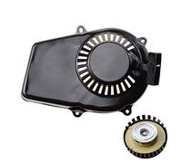 GOOFIT Kickstarters 2 Temps Tondeuse à gaz Moteur générateur démarrage démarreur démarreur Noir recul Ensemble démarreur Remplacement pour ET650 ET950 Kick démarreurs