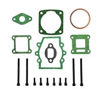 GOOFIT Kit de Joint de Culasse de Moteur Ecrou de Fixation Remplacement pour Jeu de Joints Remplacement pour 2 Temps 43cc 47cc49cc Pocket Bike Mini Bike Mini Pit Pocket Dirt Bike