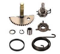 GOOFIT Kit de Reconstruction d'Arbre d'Engrenage de Démarrage Idel Gear Remplacement pour Le Scooter Des Moteurs GY6 50cc 60cc 80cc