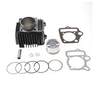 GOOFIT Kit de Reconstruction D'assemblage de Doublure de Cylindre de 52.4 mm Avec Piston D'étanchéité Remplacement pour 110cc 4 Temps Moteur de Moto ATV Go Kart Dirt Bike Pit Bike