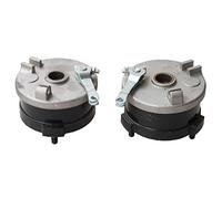 GOOFIT Mâchoires de Frein Gauche et Droite - Frein à Tambour avec Anneaux de retenue et Ressort Remplacement pour ATV 50 CC