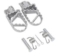 GOOFIT Moto 10mm Repose-Pieds en Aluminium Remplacement pour 50cc 70cc 90cc 110cc 125cc Dirt Pit Bike