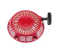 GOOFIT Moto Aluminium Pull Starter Rouge Remplacement pour 188F GX390 5KW Moteur Pit Bike ATV Quad Cyclomoteur Scooter Vélo
